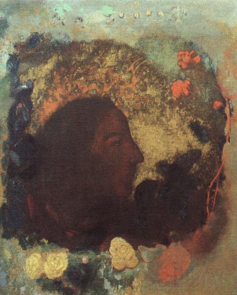 Odilon Redon Portrait of Paul Gauguin Spain oil painting art